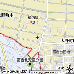 愛知県愛西市大野町未216周辺の地図