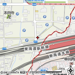 串焼き処 日比谷 鳥こまち 三島店周辺の地図