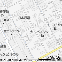 静岡県富士市五貫島1099周辺の地図
