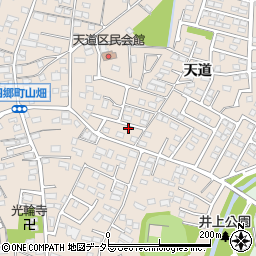 愛知県豊田市四郷町天道45-51周辺の地図