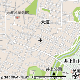 愛知県豊田市四郷町天道99-8周辺の地図