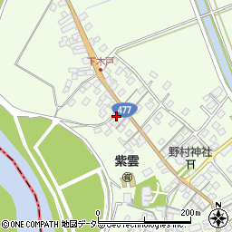 滋賀県近江八幡市野村町784周辺の地図