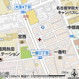 眼鏡市場　名古屋熱田店周辺の地図