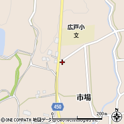 岡山県津山市市場1074周辺の地図