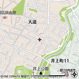 愛知県豊田市四郷町天道46-33周辺の地図