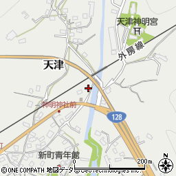 千葉県鴨川市天津2225-1周辺の地図