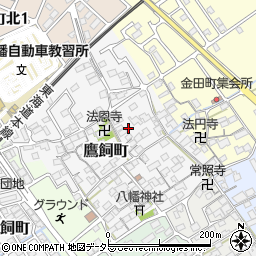 滋賀県近江八幡市鷹飼町1119周辺の地図