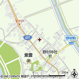 滋賀県近江八幡市野村町1451周辺の地図