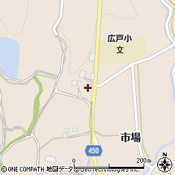 岡山県津山市市場1495周辺の地図