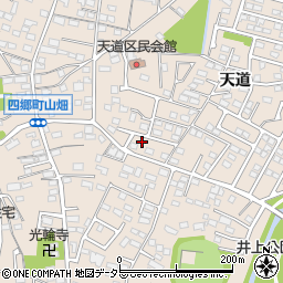 愛知県豊田市四郷町天道45-256周辺の地図