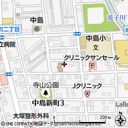 愛知県名古屋市中川区中島新町2丁目1114周辺の地図