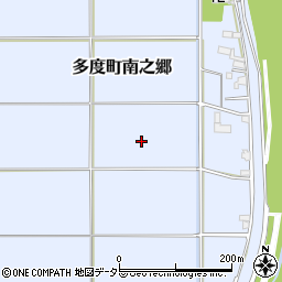 三重県桑名市多度町南之郷周辺の地図
