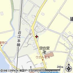 滋賀県東近江市建部下野町369周辺の地図