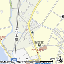 滋賀県東近江市建部下野町369周辺の地図