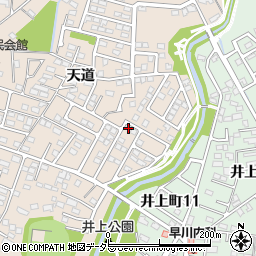 愛知県豊田市四郷町天道46-51周辺の地図