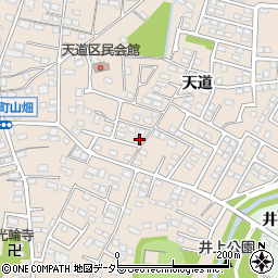 愛知県豊田市四郷町天道45-55周辺の地図
