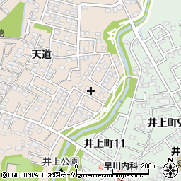 愛知県豊田市四郷町天道46-80周辺の地図