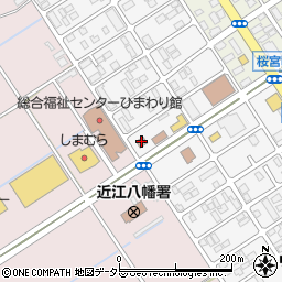 近江八幡市シルバー人材センター事務所棟周辺の地図