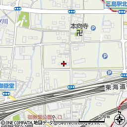 静岡県駿東郡長泉町下土狩215-2周辺の地図