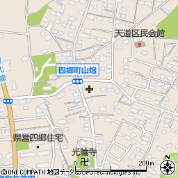 愛知県豊田市四郷町天道25-1周辺の地図