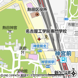 ナショナル補聴器センター　名古屋店周辺の地図