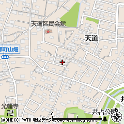 愛知県豊田市四郷町天道45-56周辺の地図