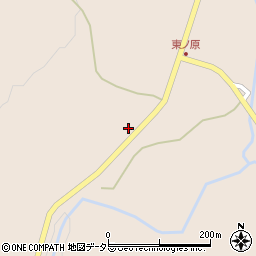 鳥取県日野郡日南町神戸上2450-3周辺の地図