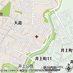 愛知県豊田市四郷町天道46-79周辺の地図