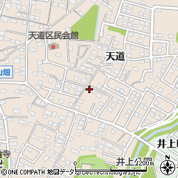 愛知県豊田市四郷町天道99-5周辺の地図