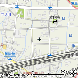 静岡県駿東郡長泉町下土狩214-6周辺の地図