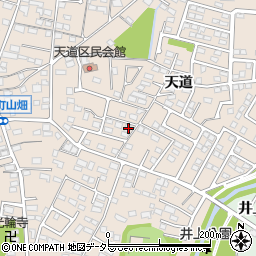 愛知県豊田市四郷町天道45-168周辺の地図