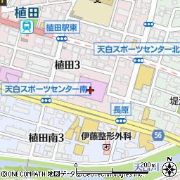名古屋市天白スポーツセンター周辺の地図