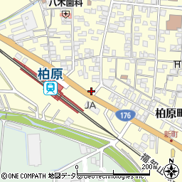 兵庫県丹波市柏原町柏原1164周辺の地図