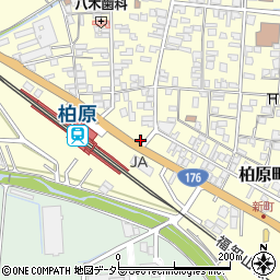 兵庫県丹波市柏原町柏原1164-7周辺の地図