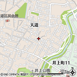 愛知県豊田市四郷町天道46-20周辺の地図
