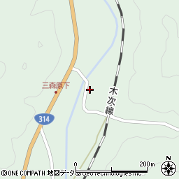 島根県仁多郡奥出雲町八川683周辺の地図