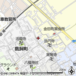 滋賀県近江八幡市鷹飼町1114周辺の地図