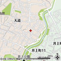 愛知県豊田市四郷町天道46-77周辺の地図
