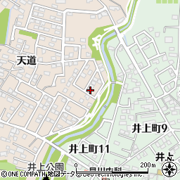 愛知県豊田市四郷町天道99-117周辺の地図