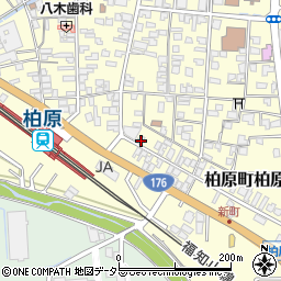 兵庫県丹波市柏原町柏原79周辺の地図