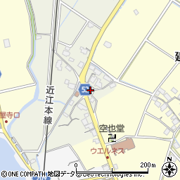 滋賀県東近江市建部下野町368周辺の地図