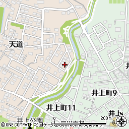 愛知県豊田市四郷町天道99-124周辺の地図