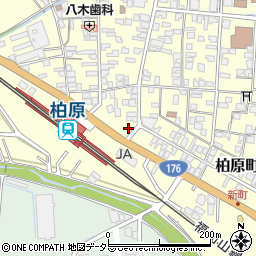 兵庫県丹波市柏原町柏原114周辺の地図