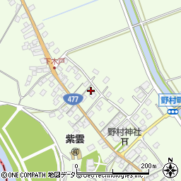滋賀県近江八幡市野村町1454周辺の地図