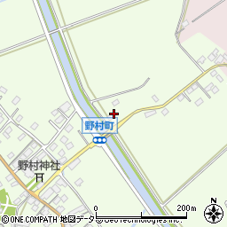 滋賀県近江八幡市野村町1551周辺の地図