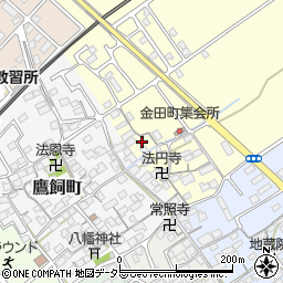 中井庭苑周辺の地図