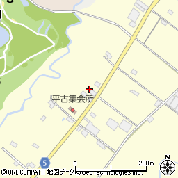 三重県いなべ市員弁町平古555周辺の地図