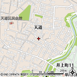 愛知県豊田市四郷町天道46-18周辺の地図