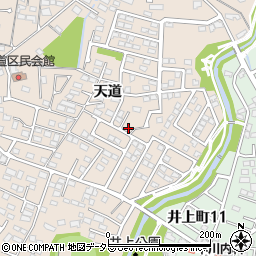 愛知県豊田市四郷町天道99-48周辺の地図