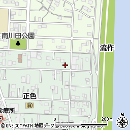 名古屋市役所子ども青少年局　正色第二保育園周辺の地図